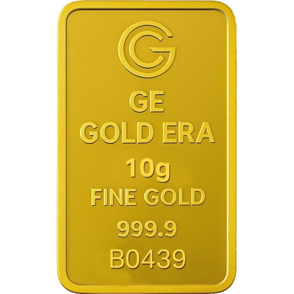 Gold Era minted Gold bar 10g, 999.9 fine – made in UAE
